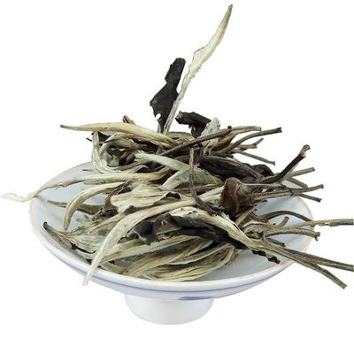 云南茶叶 散茶 景谷月光白茶大芽一芽一叶 大白毫银针口感香
