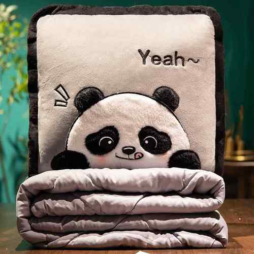 高档抱枕被子用办公室午两睡毯子加厚枕被二合垫一汽车载靠靠枕新