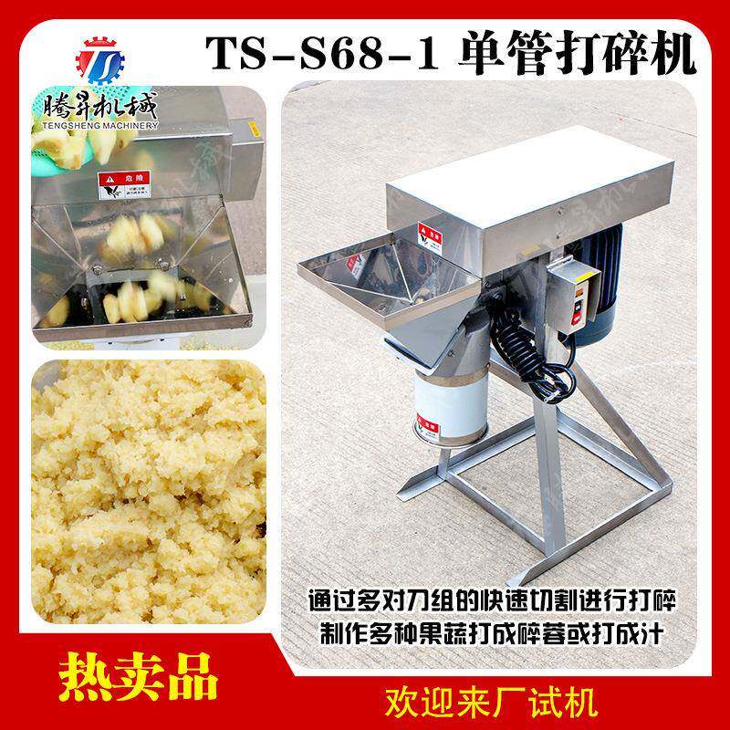 厨房设备 小型立式蒜蓉打泥机 电动马蹄搅碎机 玉米打浆机 不锈钢