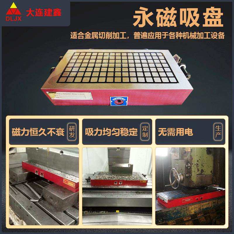 单倾正弦密极永磁吸盘XM42-300*610磁力吸盘正弦吸盘大连建鑫磁电