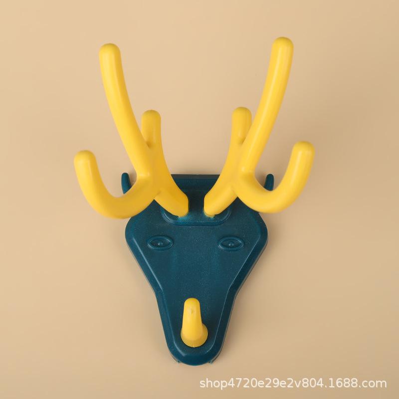 卡通麋鹿挂钩挂钩钥匙钥匙粘钩