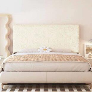 Jacquard Bed Headboard Cover Solid Color Dust-proof Bedroom