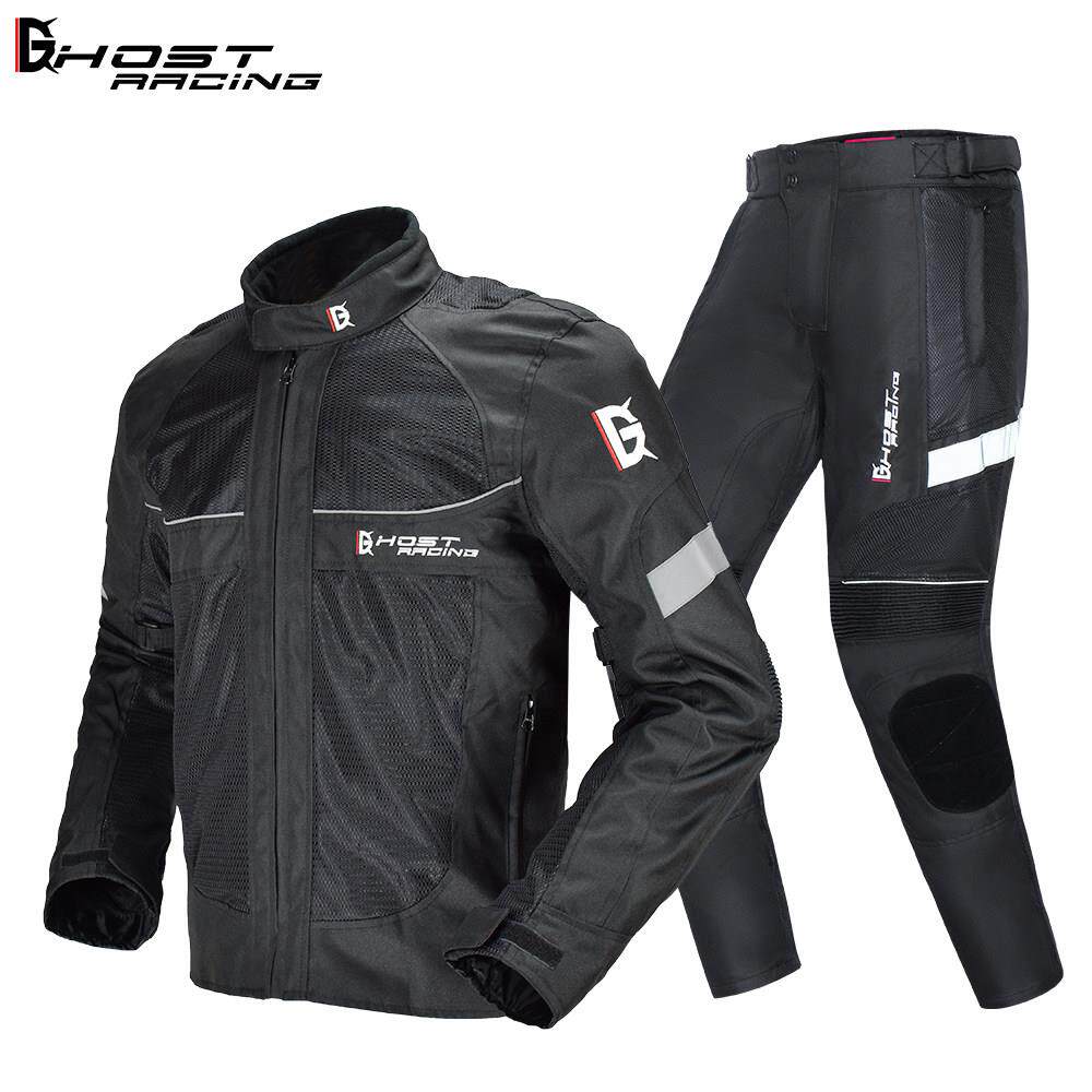 GHOST RACING机车骑行服男骑士赛车夹克保暖防摔机车服四季上衣