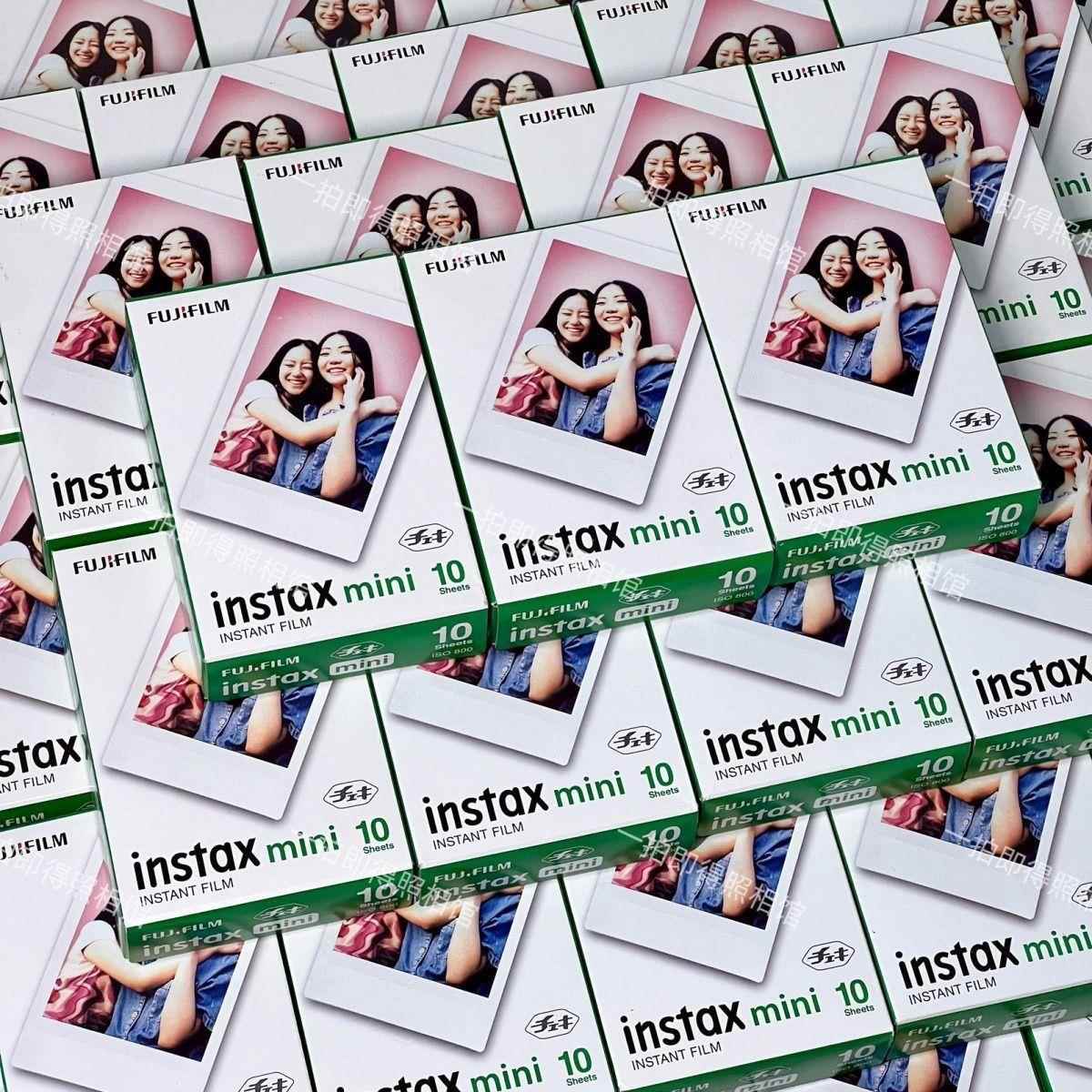 1富士/拍立得白相纸mini11/8/7c/边7S25/902拍立得相UQN纸版本随