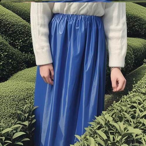 防水雨裙采茶摘桑叶围裙防刮防刺加厚耐磨户外茶园服替挡雨裤护腿