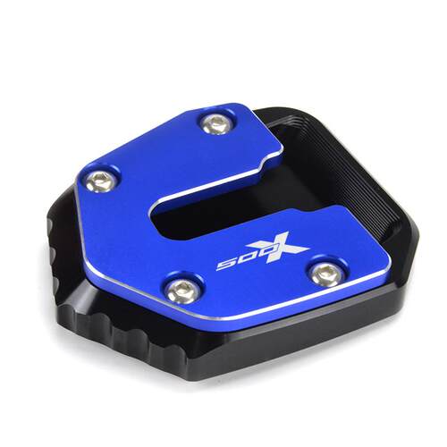 适用凯越525X 500X 400X改装加大加宽边撑垫侧撑加大座侧脚撑配件