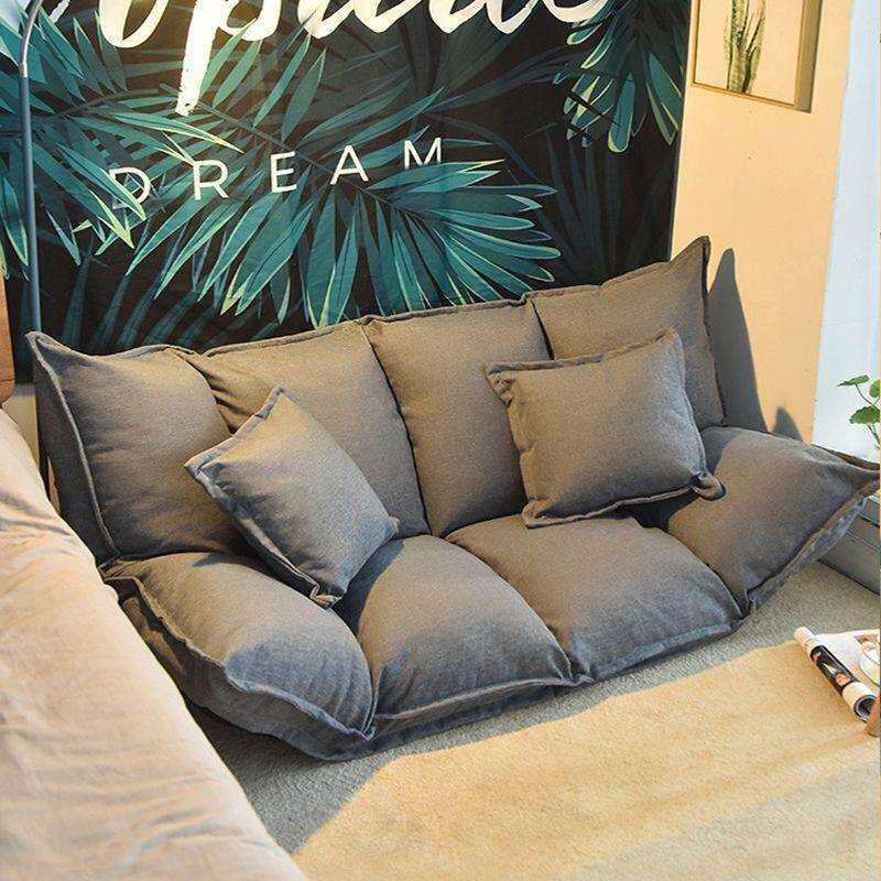 懒人沙发榻红米折叠榻日式小URC户型网卧室双人简易上小沙地发床