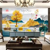 电视背景墙护墙板简约轻奢客厅沙发影视墙扣板竹木纤维集成碳晶板