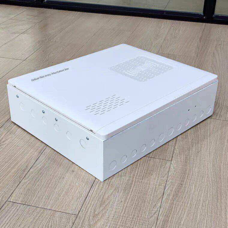 500*400光纤入户信息箱多媒体弱电箱ABS塑料面板光纤箱家用明装箱