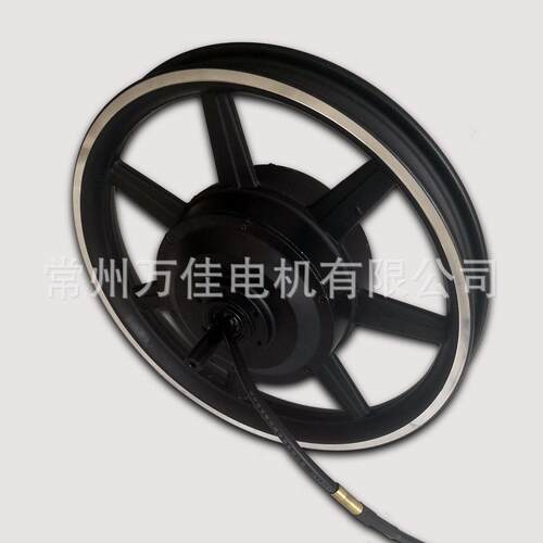 万佳供应各种型号电动机14寸有齿碟刹电机电动车滑板车电动改装