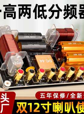分频器二分频演出婚庆舞台音响双12寸音箱喇叭大功率高低音