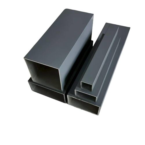 铝合金方管 80x44铝扁管 凉亭 护栏 幕墙 隔断温室铝挤型材料铝方