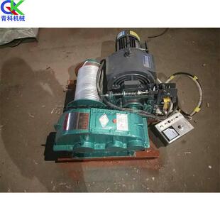 电动卷扬机卷绕绳索机垂直钢丝绳小型牵引吊机物料拖拽电动绞磨机