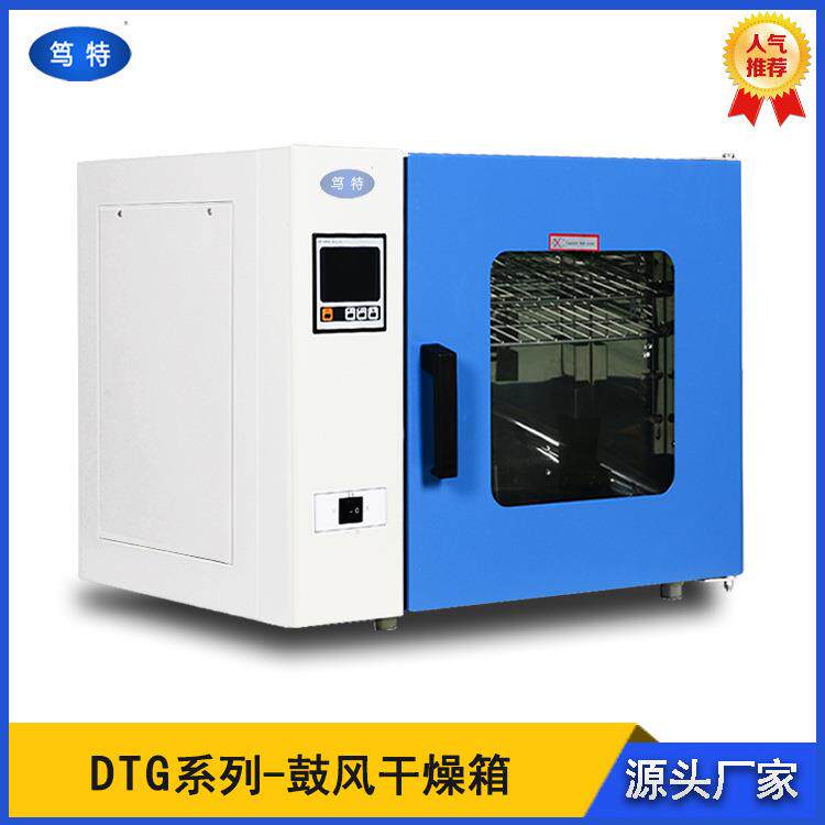 实验室小型电热恒温鼓风干燥箱笃特DTG-901A不锈钢热风循环烘箱图片