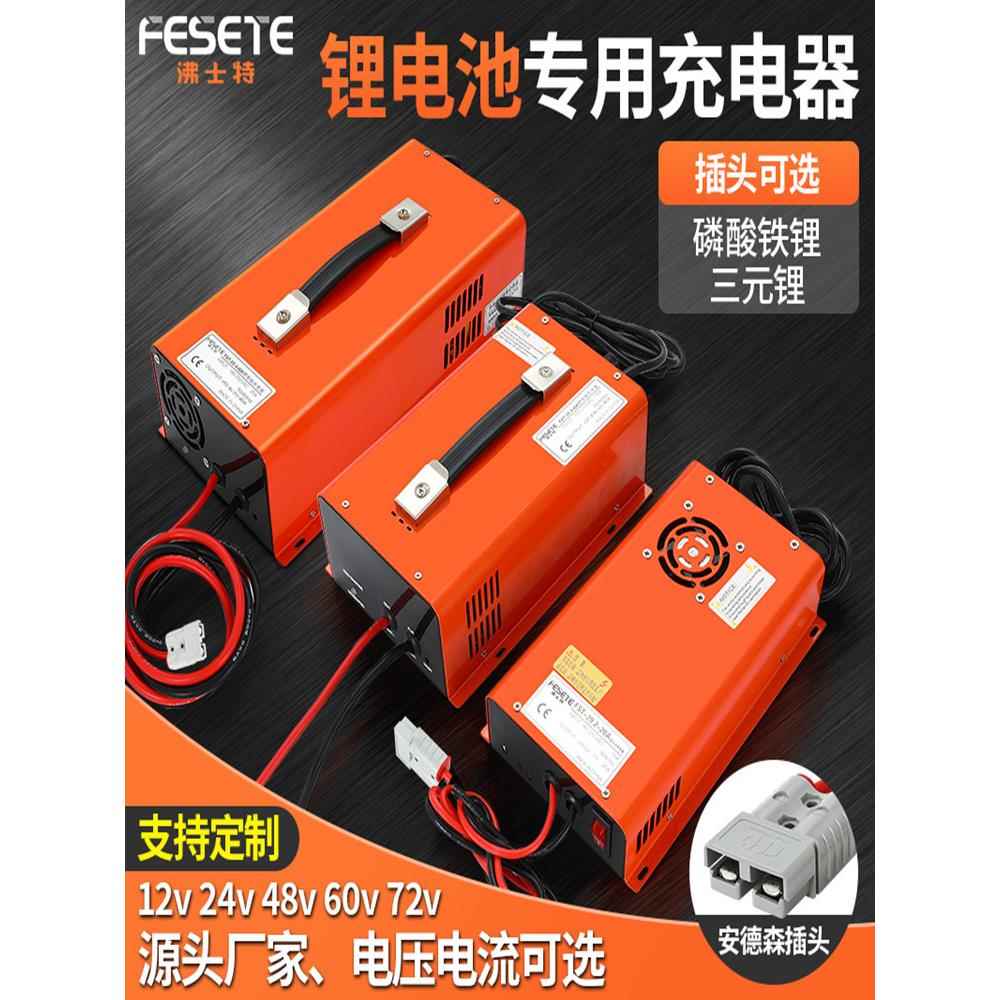 欧洲标准锂电池充电器Rv卡车12V24V48V30A50A100A磷酸铁锂欧洲标
