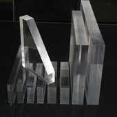 高透明彩色亚克力板 有机玻璃水晶吸塑板30mm厚透明亚克力板