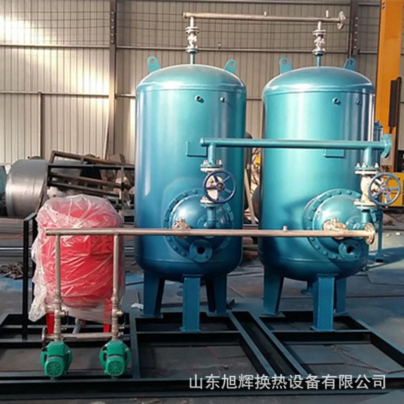 厂家生产浮动盘管容积式换热机组U型管立式容积式水加热机组