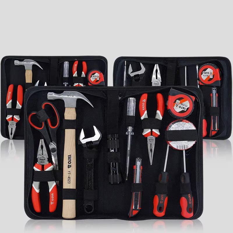 易尔拓工具箱多功能维修工具箱套装五金工具组套电工家用工具套装