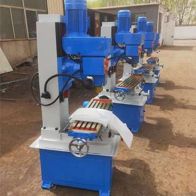 山东鲁南立式钻铣床ZX6350多功能数显立卧铣钻床ZX50钻铣床