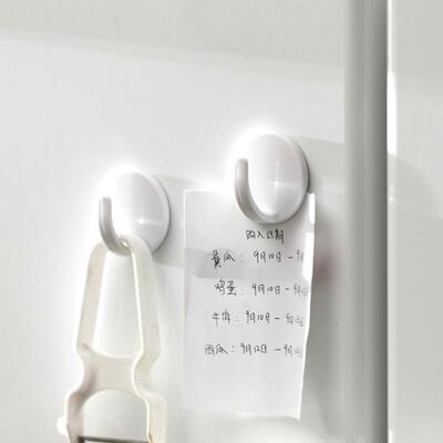 Magnetic refrigerator hooks, no drilling required, suitable