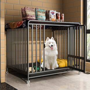 狗笼子中型大型犬室内带厕所边境牧羊犬小型宠物笼狗狗拉布拉多金