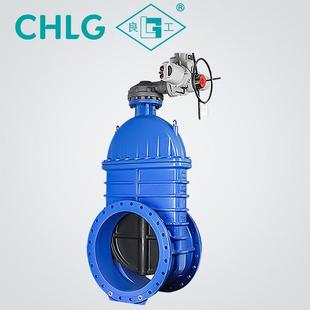 大口径软密封闸阀Z945X 16Q电动软密封闸阀法兰闸阀