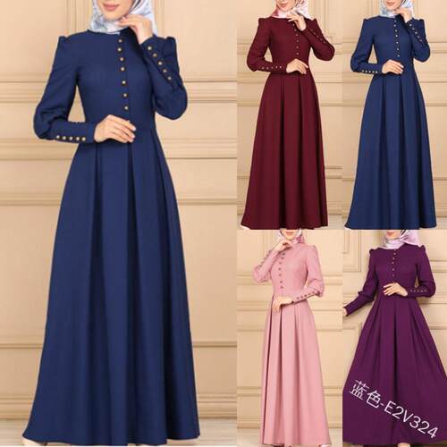 The intellectual goddess's long sleeved decorative dress
