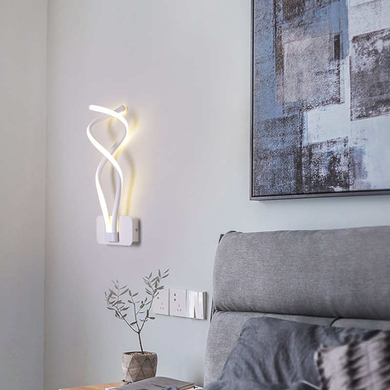 玄关北欧风格阳台轻奢走廊新现代小灯壁灯中式客厅卧室床头灯音符