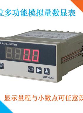 速度转速压力温度电流0-10V 4-20mA显示范围可调显示表SP40-SV10