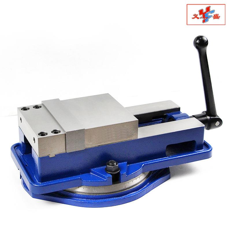 牌QM16100L4寸带底盘平口钳精密机用重型虎钳台钳量大质优