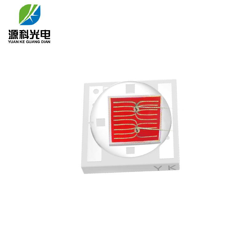 3535陶瓷590-595nm黄光灯珠高亮发光二极管大功率汽车雾灯LED灯珠