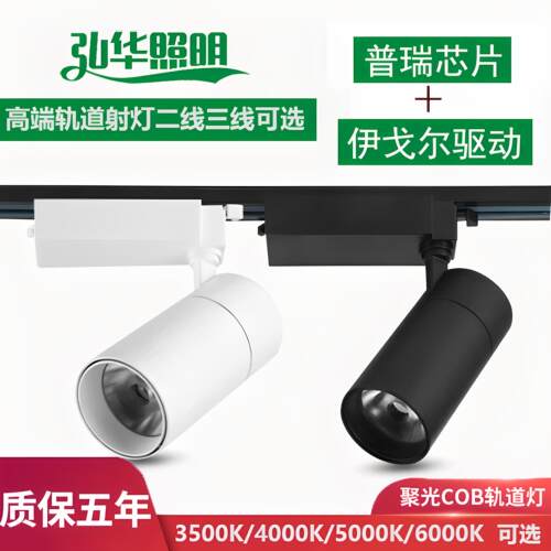 高显指轨道灯普瑞芯片RA98防眩光