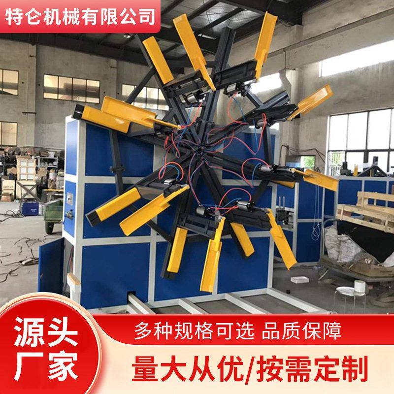 16-32硅芯管材收卷机波纹线管排水管大型卷管机双盘钢丝收卷机