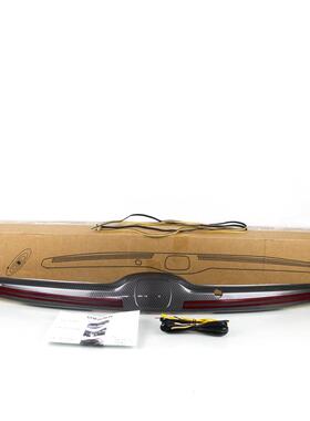 适用于14-17年HD飞度碳纤维款贯穿灯3功能后尾刹车警示灯