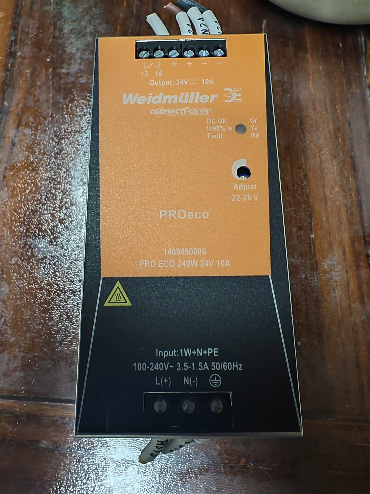 魏德米勒开关电源，240V，成色充新。装机没问题。功能包好。