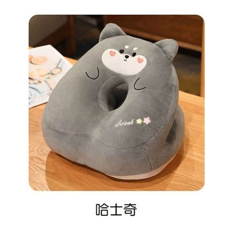 LL卡通午睡枕办公室午睡神器趴睡抱枕小学生午休桌上趴趴枕四季通