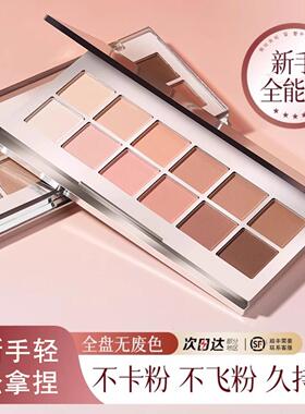 2025新款眼影盘日常淡妆化妆师专用眼影腮红修容高光综合正品官方