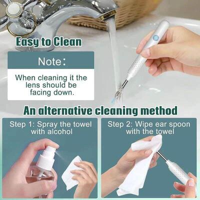 WIFI camera earwax remover N30 Pro with 6 LEDs, 1080P high-d