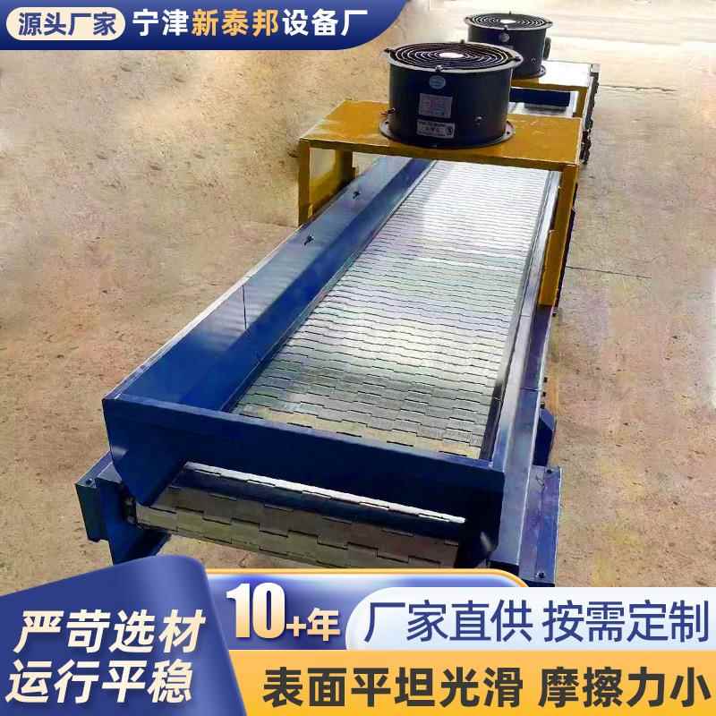 链板输送机耐磨果蔬清洗物流食品建筑农业工业包装机械链板输送机