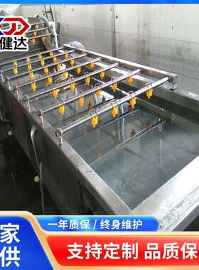 多功能哈密瓜清洗机水果气泡冲浪清洗设备柠檬气泡清洗线