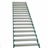 便携带无动力PVC折叠式 卸货输送机 滚筒输送梯滚筒 快递物流装 新款