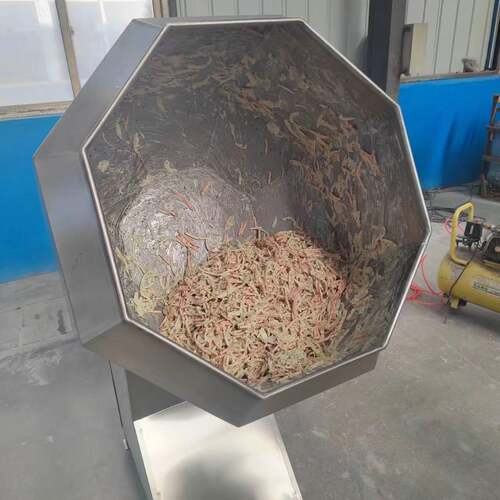 休闲食品调味机椒盐花生山楂球上糖搅拌机花椒粉八角粉拌料机
