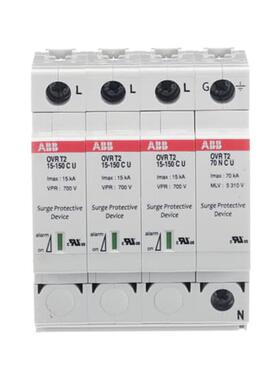 ABB电涌保护器OVR T1 25-255-50 OVR T1 25-440-50 OVR T1 50N-25