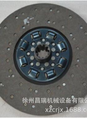 徐工单钢轮压路机JL3801-1601400从动盘总成离合器摩擦片机械配件