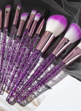 10PCS Makeup Brush Set Professional Super soft detail brush