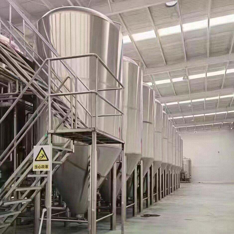 工厂定制 啤酒设备酿造系统双层恒温发酵5吨6吨10吨大容量体