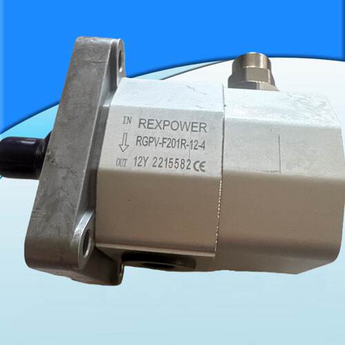 液压齿轮泵带调压溢流阀RGPV-F201R-12, RGPV-F206R-12/RGPV-F202