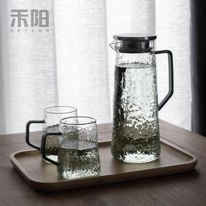 禾阳冷水壶耐高温玻璃冷水壶家用泡茶壶冷水壶大容量凉白开 水杯