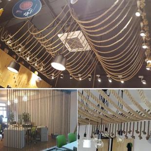 批发黄麻绳子复古装饰DIY手工天然麻绳编耐磨捆绑绳细麻绳拔河绳