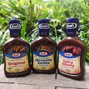 卡夫BBQ烟熏味烧烤调味酱 牛肉烤肉腌料调料Kraft Barbecue Sauce
